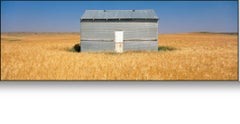 "Pendroy, MT -  color" Colorful panoramic photograph on the wide prairie big sky