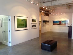 "Everts Township Schoolhouse winter" Stark panorama of school in snow on prairie