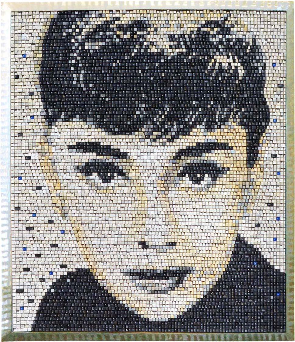 Audrey Hepburn Portrait - Mixed Media Art by Doug Powell