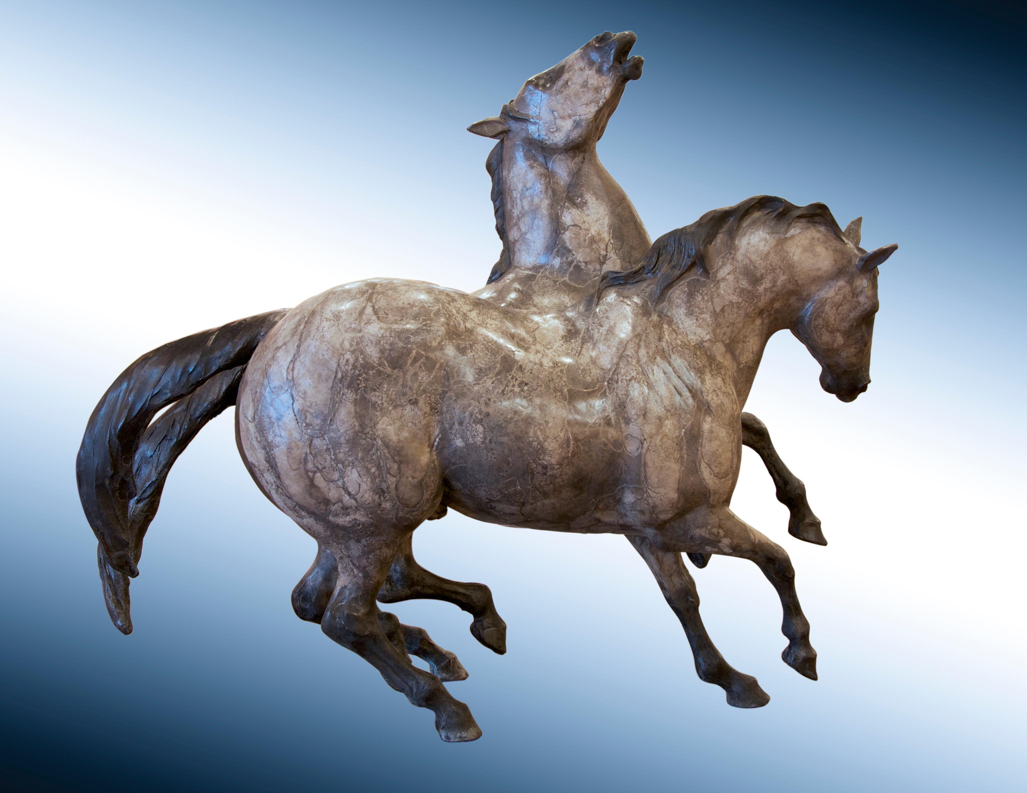 Bronze Horse Sculpture, 