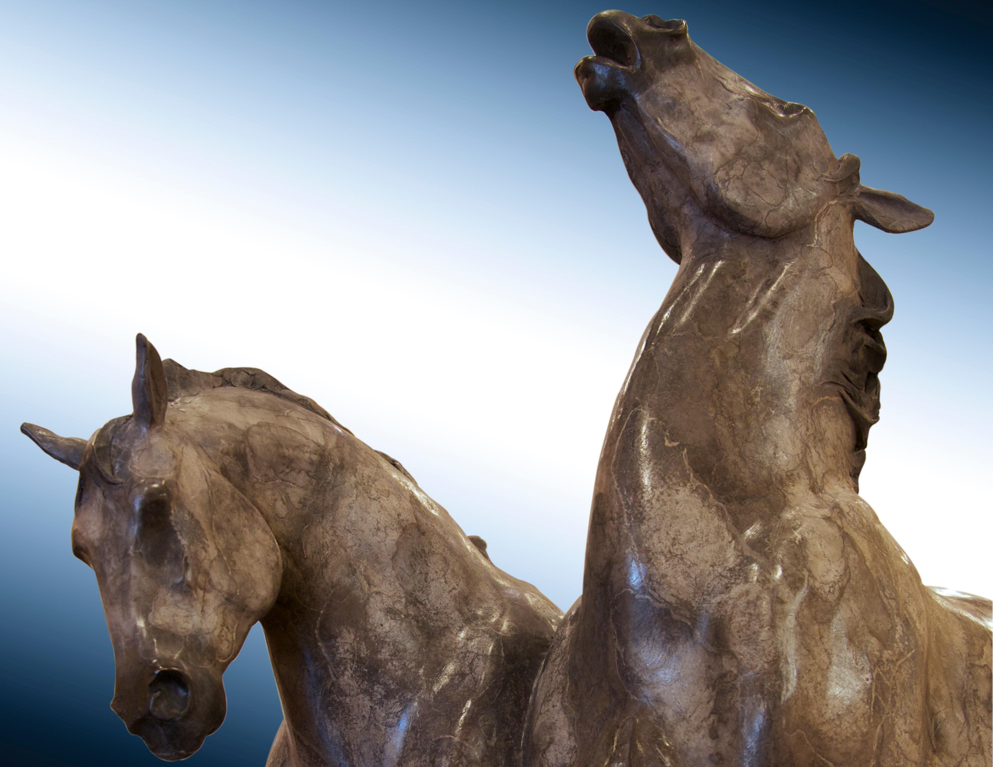 Bronze Horse Sculpture, 