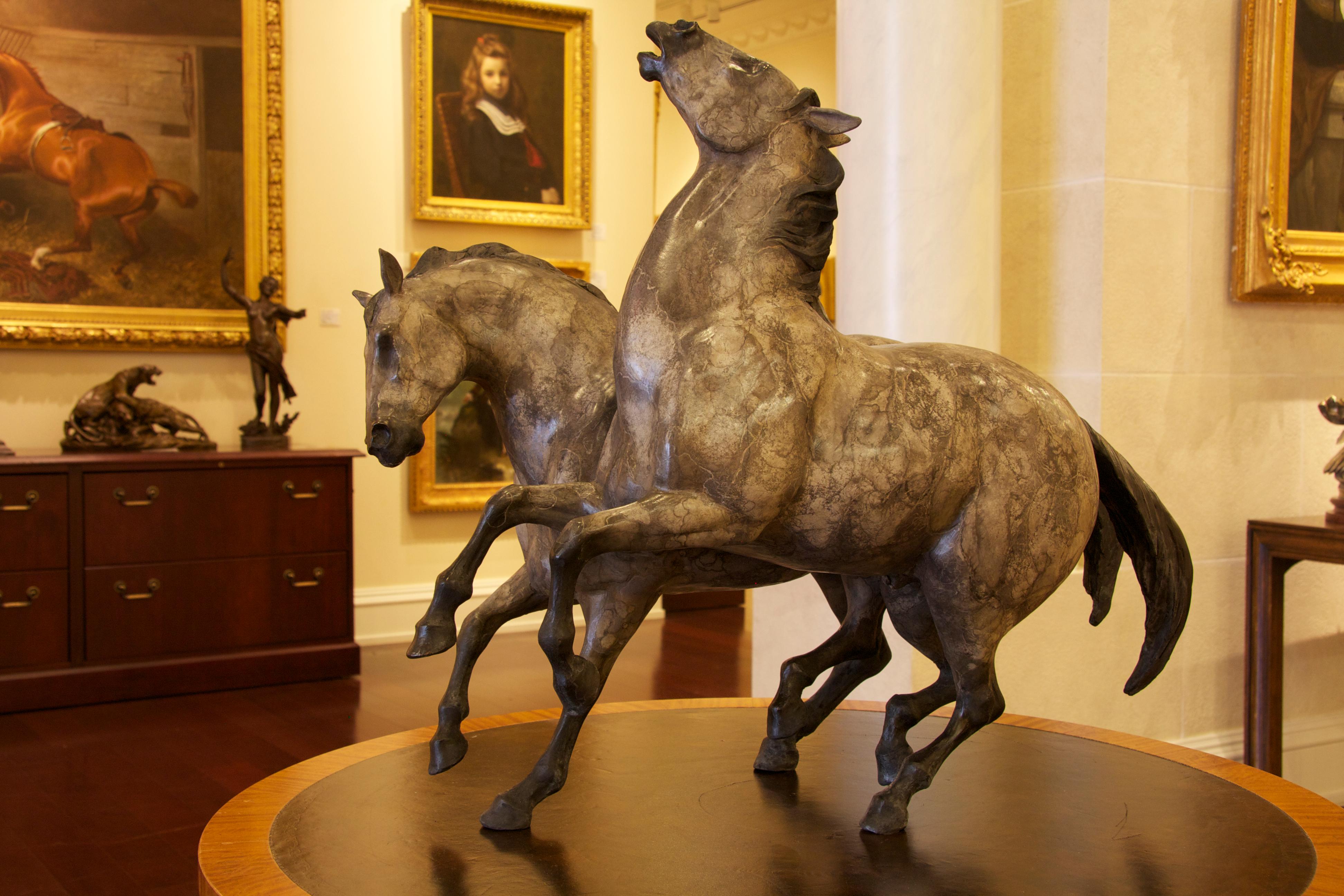 Bronze Horse Sculpture, 