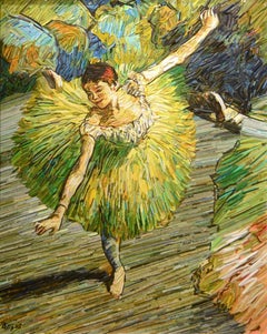 "Degas Ballet Dancer on Pointe" by Korean artist , Kyu-Hak Lee