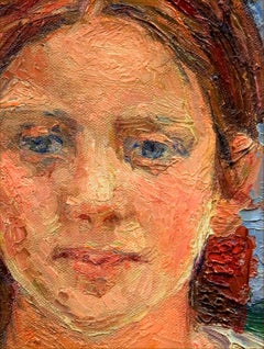 New England Young Girl Portrait, Rockport, Massachusetts