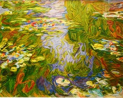 Monet Water Lilies by Korean artist , Kyu-Hak Lee