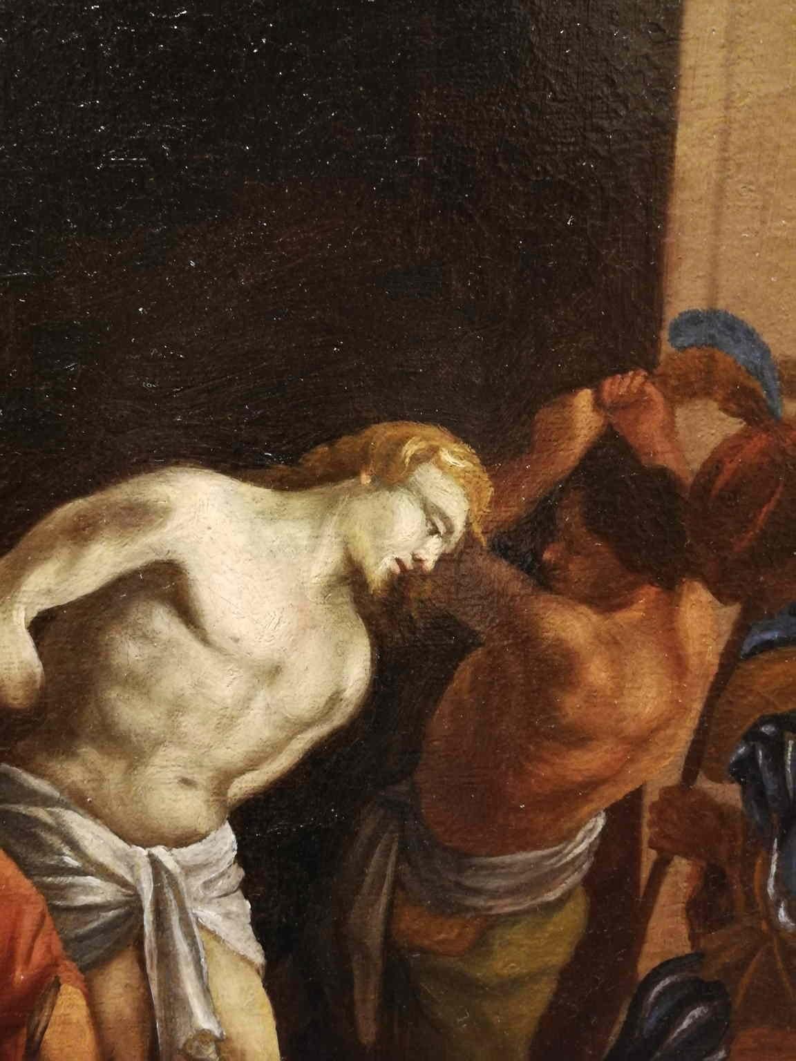 Francesco Trevisani (attr.), Scourging of Christ, early XVIII, oil on canvas 2