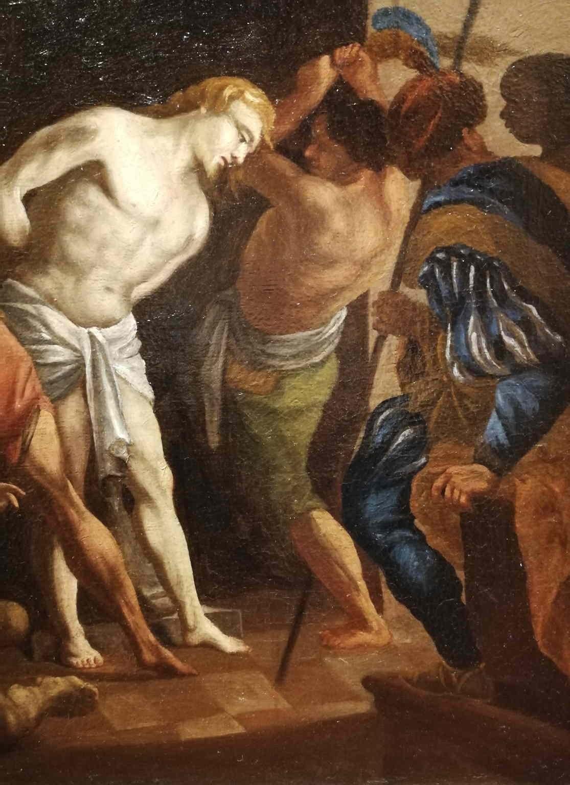 Francesco Trevisani (attr.), Scourging of Christ, early XVIII, oil on canvas 3