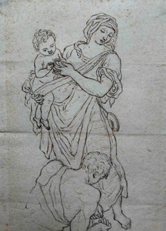 18th Century Nude Drawings and Watercolors