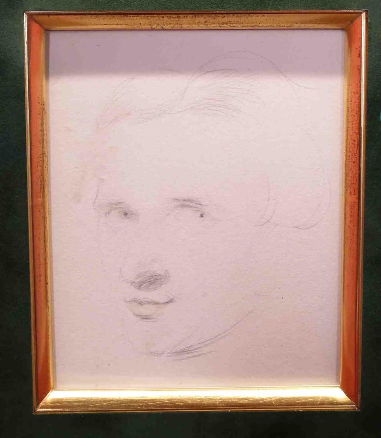 Thomas Lawrence Self Portrait 17th century pencil paper - Other Art Style Art by Thomas Lawrence (attr.)