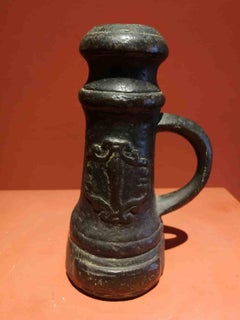 Tuscan Mannerist bronze Mortaretto d'allegrezza from the 17th century