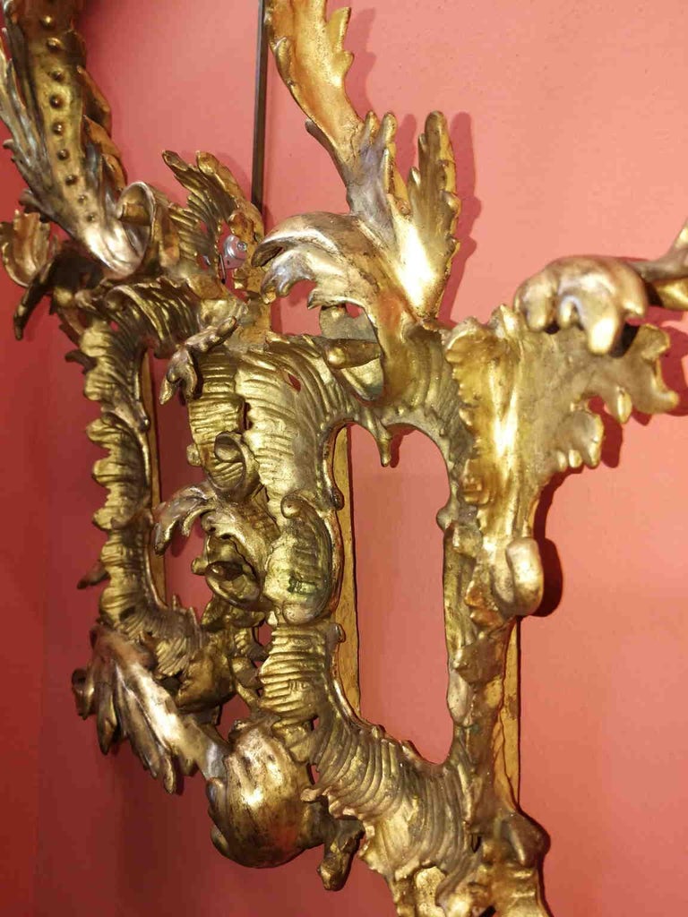 Unknown - Florentine double carved gilded wood frame early 19th century ...