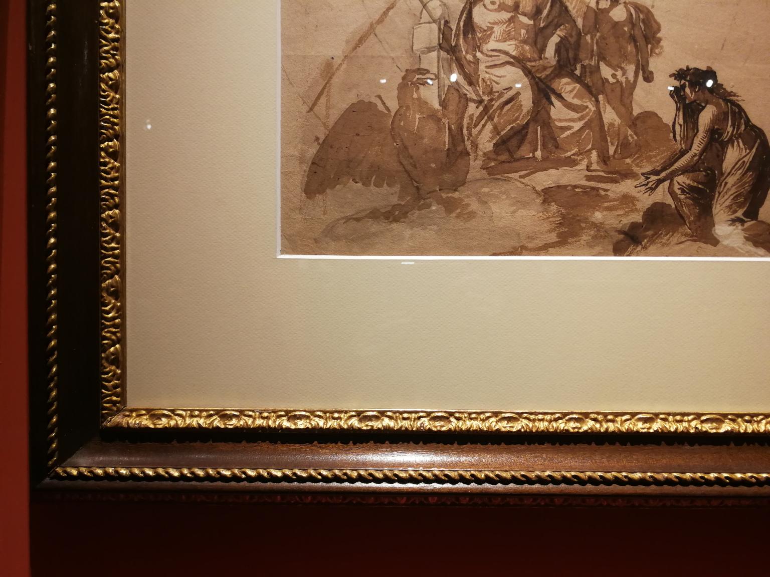 Disegno figurativo neoclassico fiorentino del XIX secolo For Sale 2