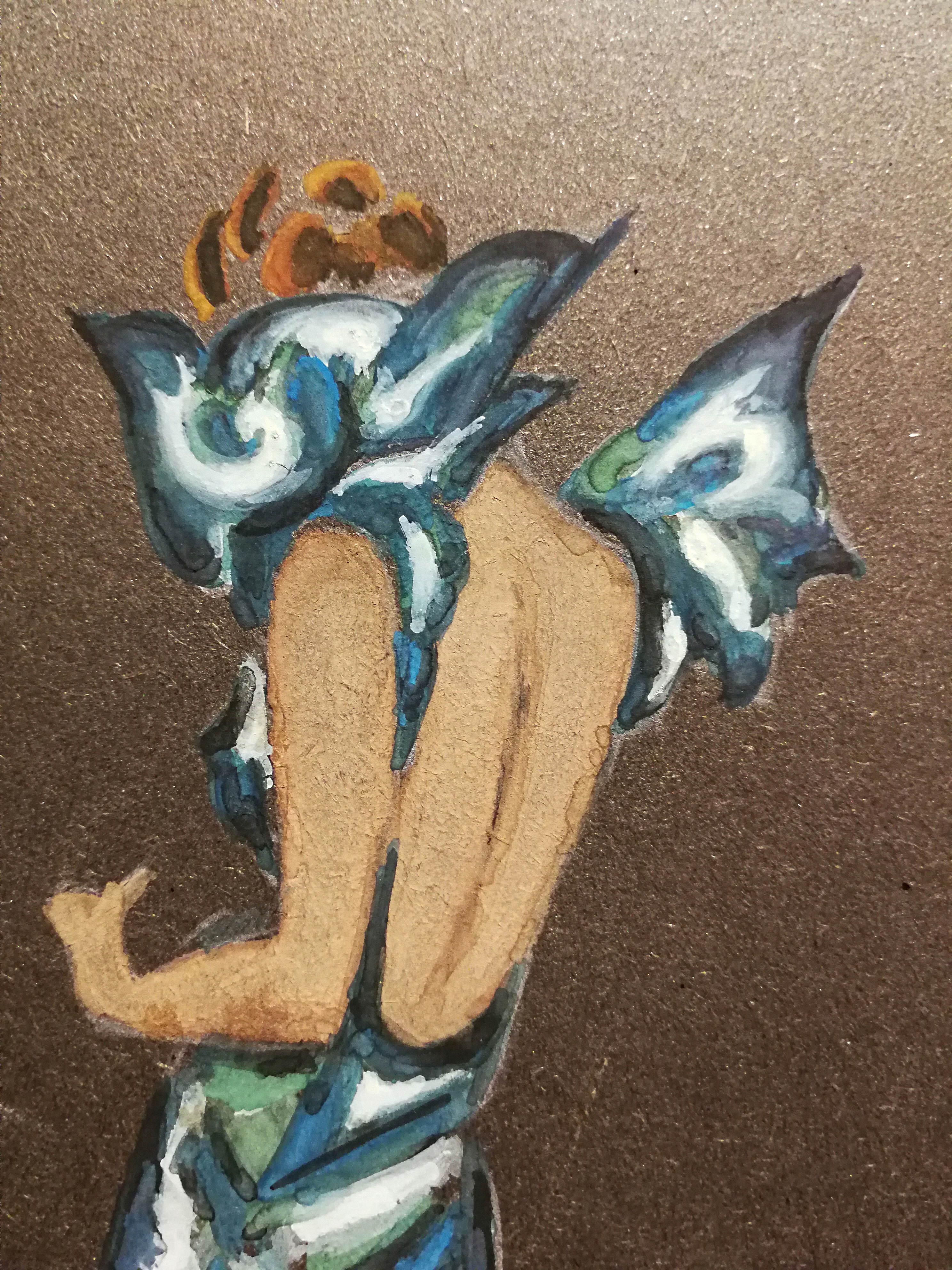 Figurino di moda italiano francese del XX secolo - Art nouveau Art par Enrico Sacchetti