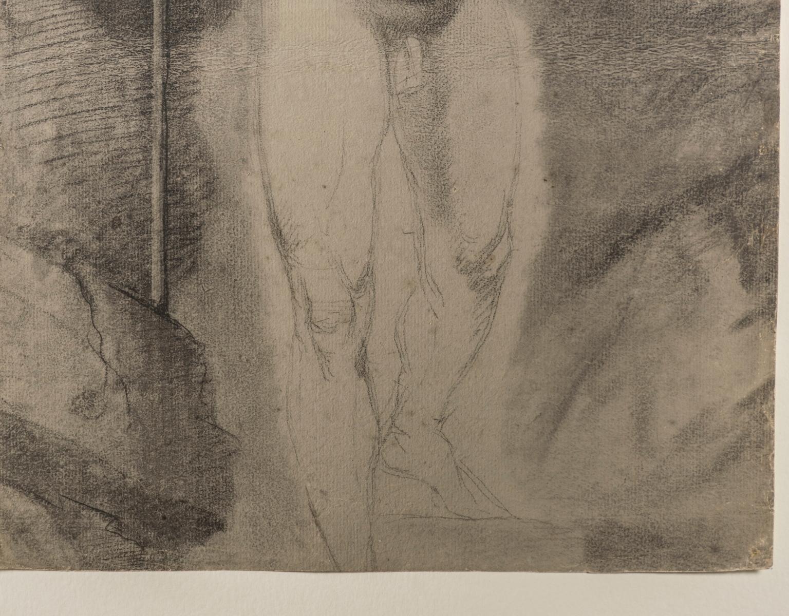 Disegno figurativo  accademia di nudo maschile veneto del XIX secolo (Braun), Portrait, von Placido Fabris
