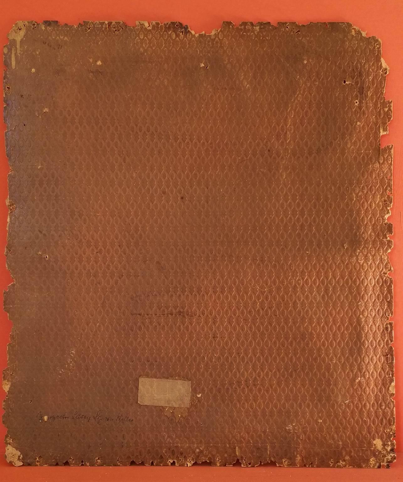 Due ritratti figurativi aristocratici pastelli su pergamena primi del XIX secolo For Sale 5