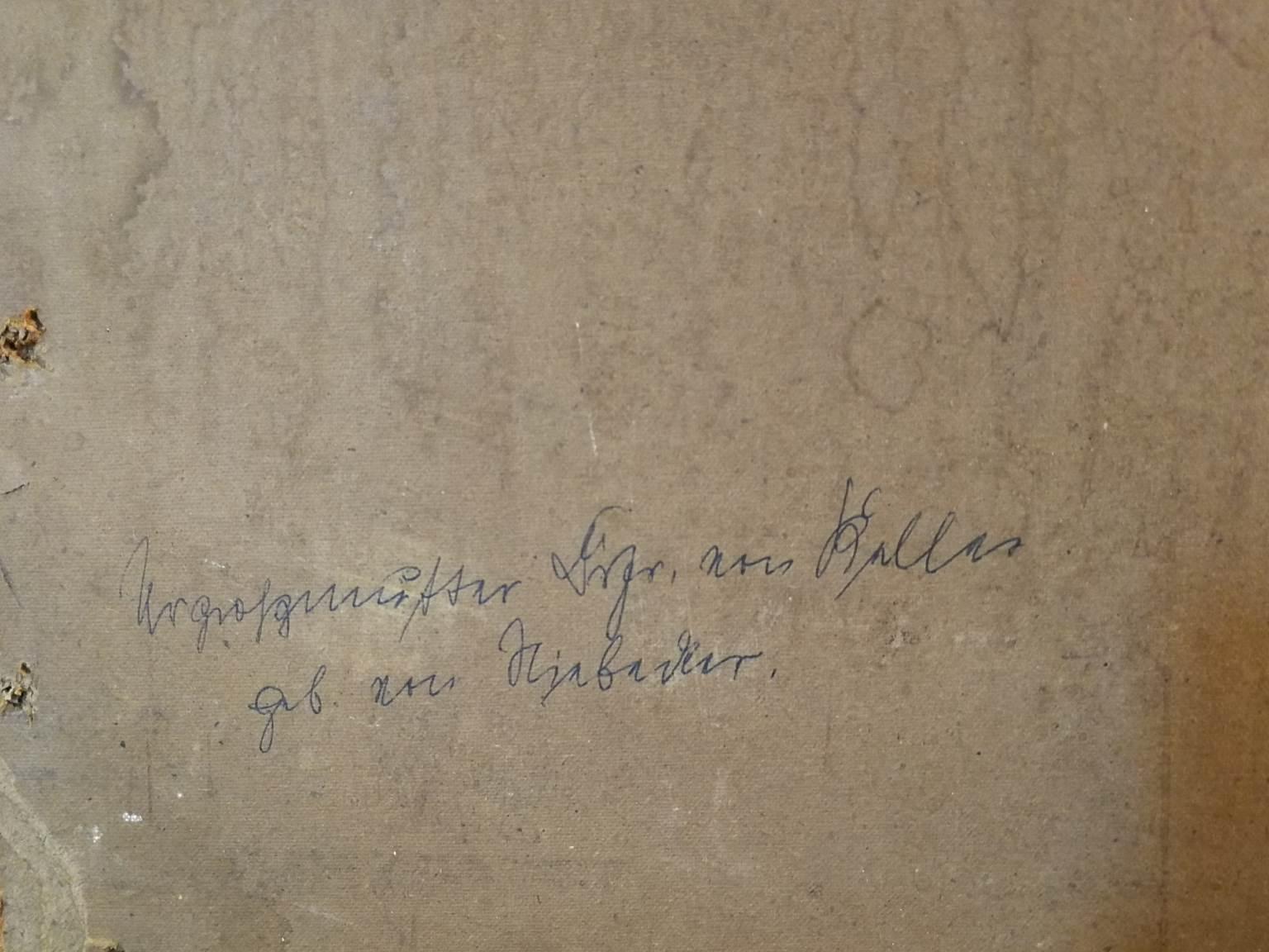 Due ritratti figurativi aristocratici pastelli su pergamena primi del XIX secolo For Sale 15