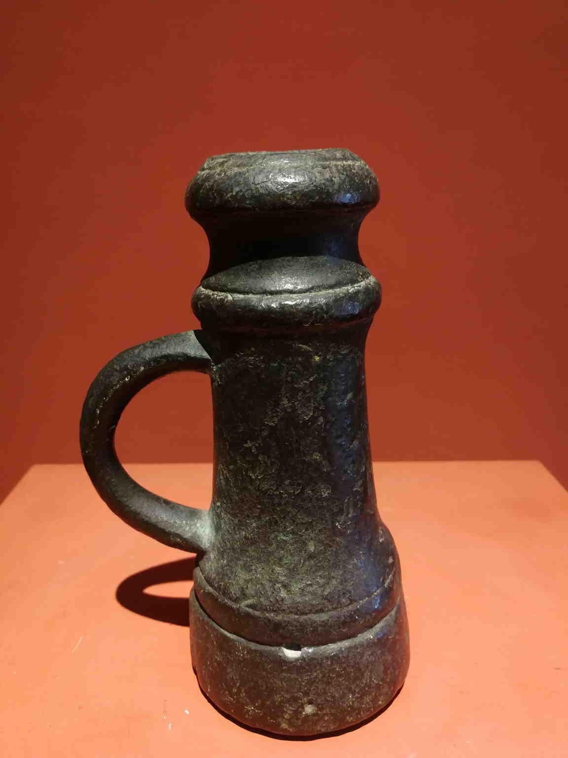 Tuscan Mannerist bronze Mortaretto d'allegrezza from the 17th century For Sale 1