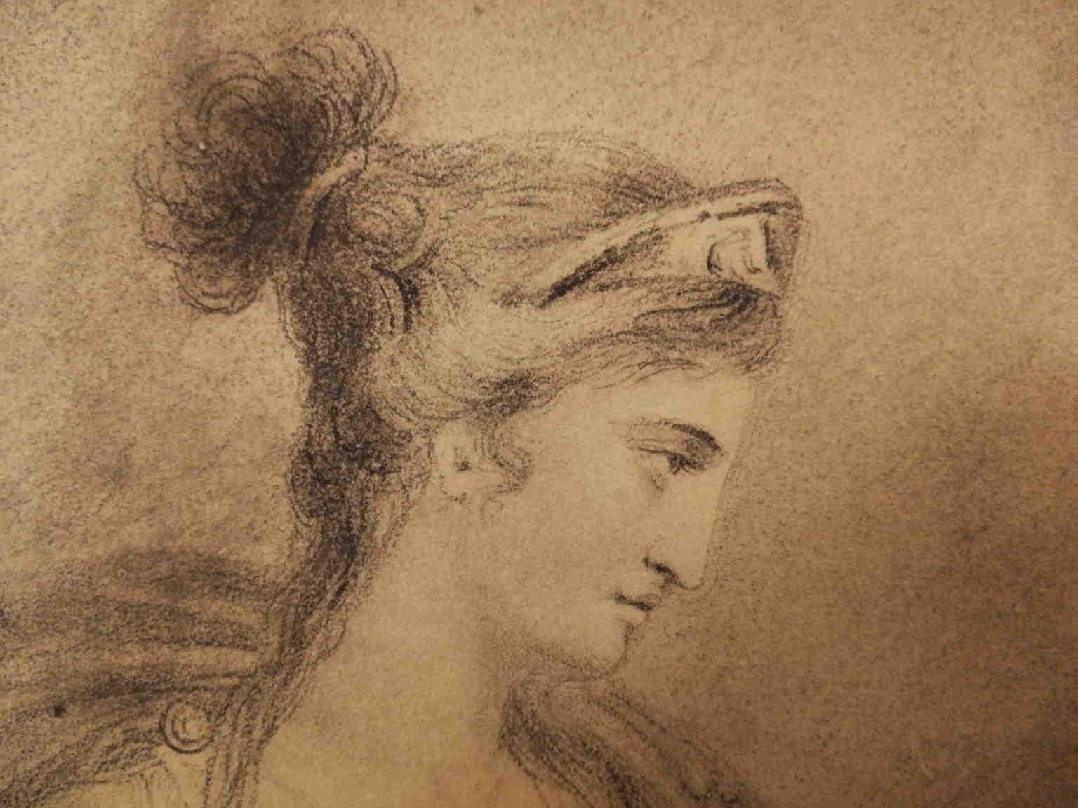 Disegno neoclassico mitologico inglese del XIX secolo - Romantic Art by Richard Westall