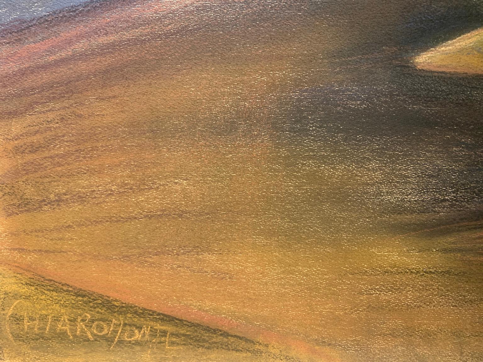 20e siècle Dessin figuratif abstrait futuriste romain - Futuriste Art par Maria Chiaromonte