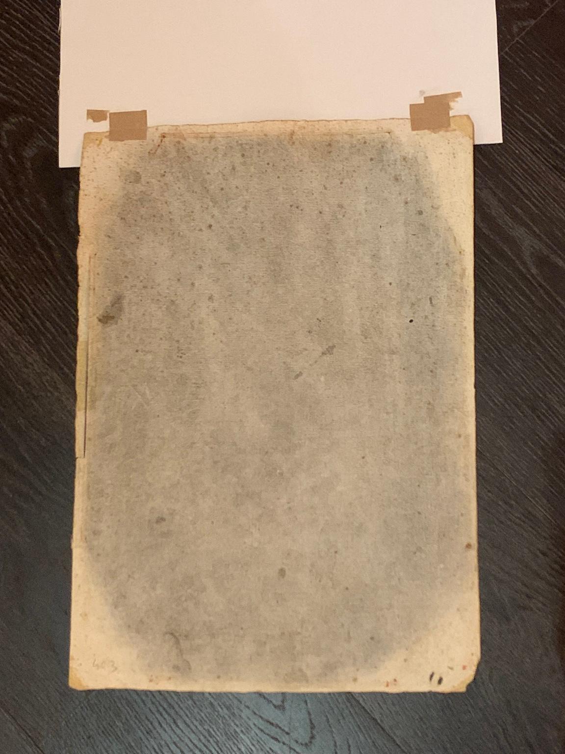 Dibujo mitológico pluma sobre papel inspirado en los frescos de Annibale Carracci en venta 7