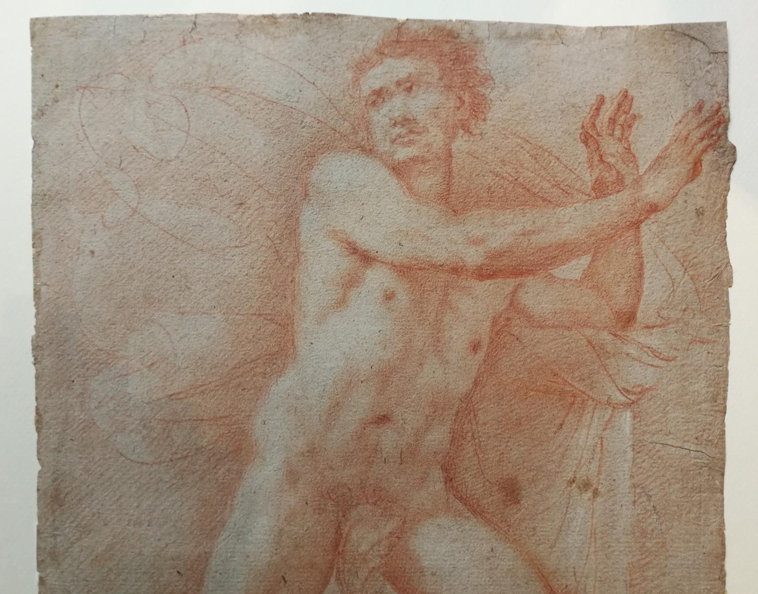 Francesco Furini Sanguine Drawing before 1642  For Sale 2