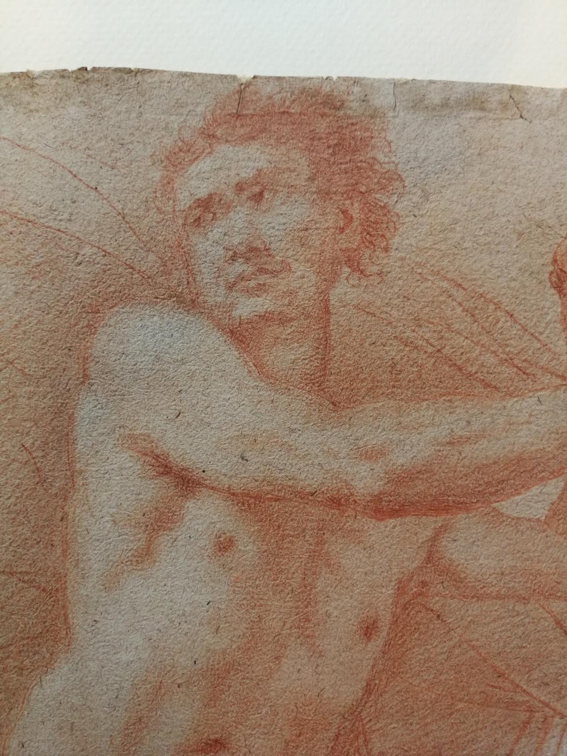 Francesco Furini Sanguine Drawing before 1642  For Sale 3
