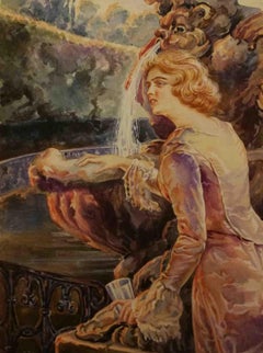 Post-Impressionist Landscape Drawings and Watercolors