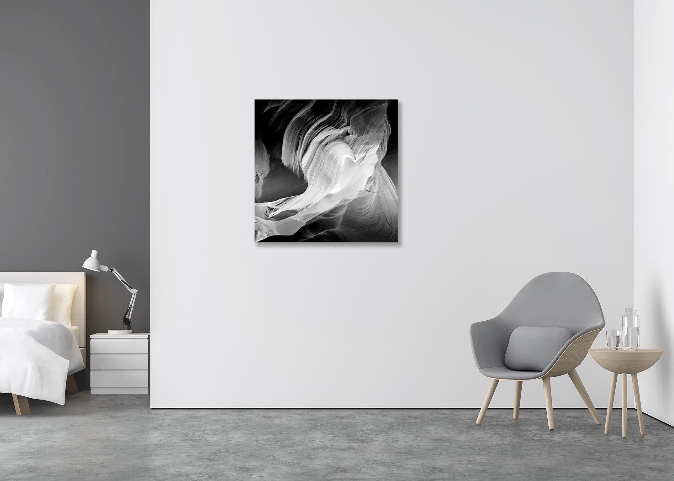 Heart, Antelope Canon, Arizona, USA - Black and White Fine Art Photography 1