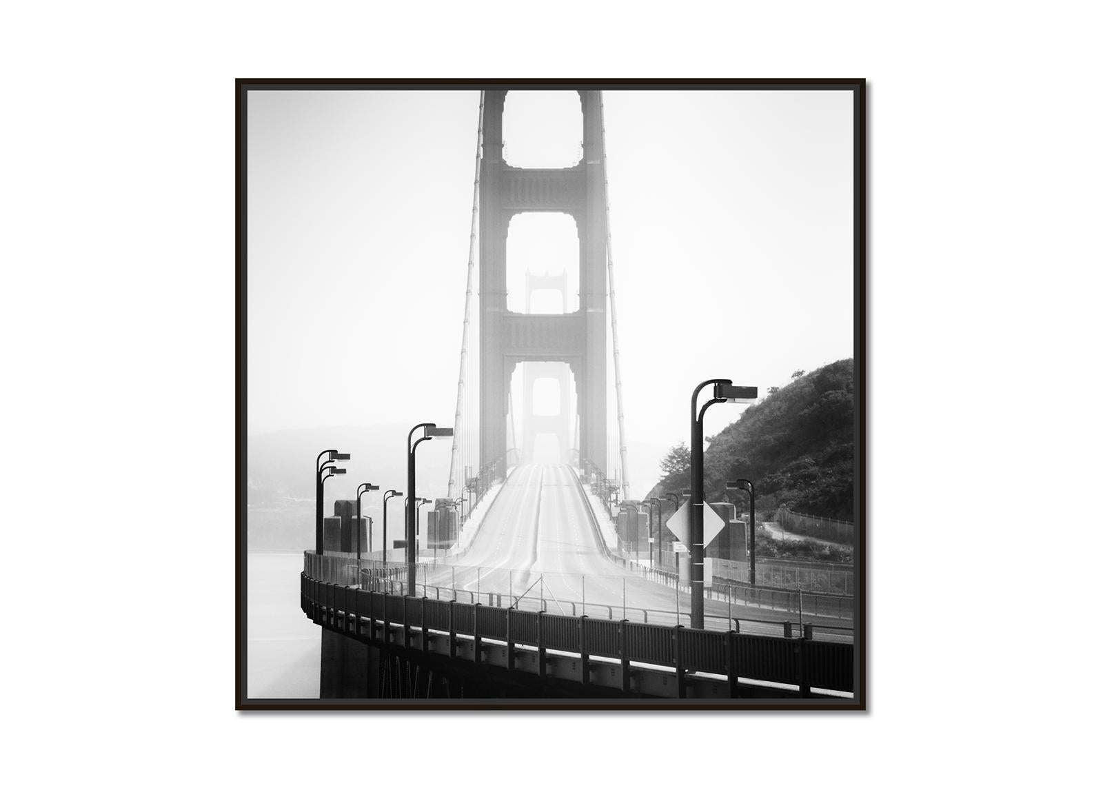 Golden Gate, San Francisco, contemporary black and white photography, landscapes - Photograph by Gerald Berghammer
