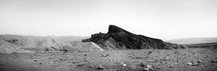 Black Rock, California Mountains, USA, black and white photography, landscape