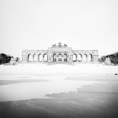 Gloriette Winter, Vienna, Schloss Schoenbrunn, black and white art photography