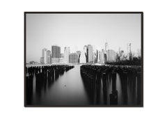 Skyline di Manhattan, New York City, fotografia in bianco e nero, edizione limitata