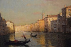 Grand Canal with gondolas in foreground