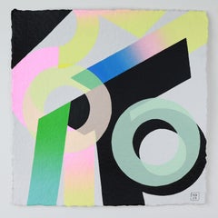 "Ref 666", dipinto di Nicolas Dubreuille, 2022