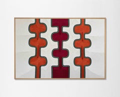 «Etah». Obra con cuerda sobre lienzo, de Axelle Gosse (40 x 60 pulgadas), 2026