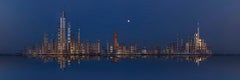 „NYC Sky Line Full Manhattan Hudson River“, Fotografie von Didier Fournet, 2018
