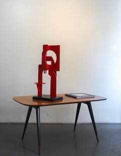 Abstract sculpture  - Nicolas Dubreuille - Geometric, Colour, Contemporary, Red