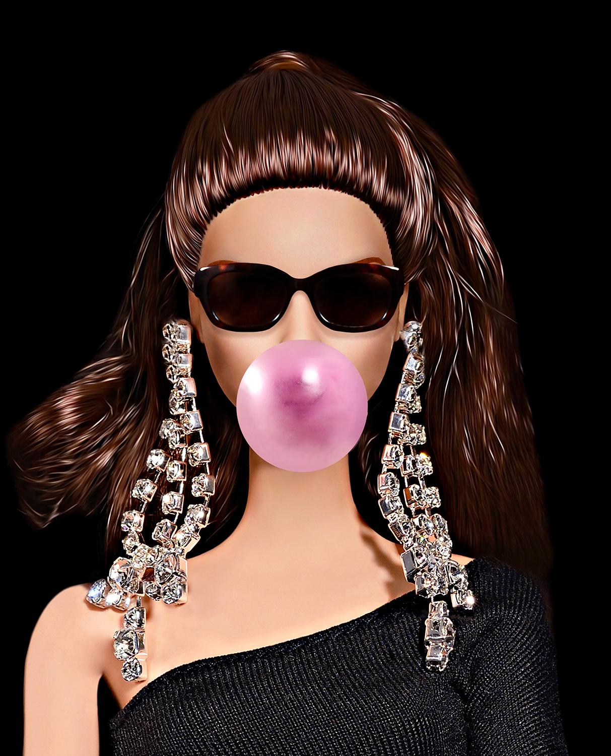 ""Kim in Gucci", Fotografie von Ccile Plaisance (28x22 Zoll), 2020