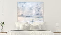 LOW TIDE by John Beard. Abstract Ocean Art, Original and Hand Painted on Canvas