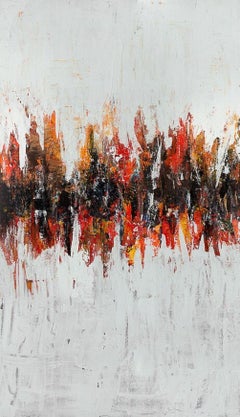 GATEWAY, Fine Art with Artist Hand Embellished on Giclee Canvas: 60"H x 40"W