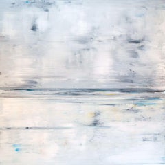 LOW TIDE, Fine Art with Artist Hand Embellished on Giclee Canvas: 40"H x 40"W