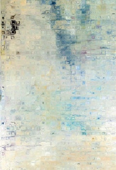 RAIN II, Contemporary Fine Art on Giclee Canvas: 48"H x 36"W