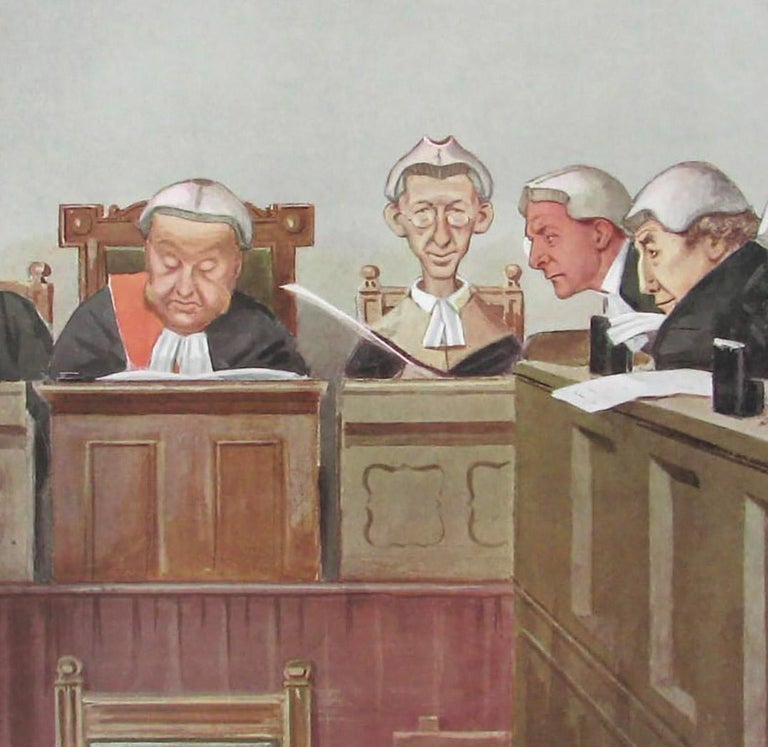 Spy (Sir Leslie Ward) Heads of the Law, Vanity Fair legal