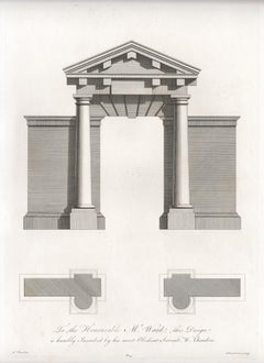 William Chambers Georgian Architecture - Design for Mr Ward