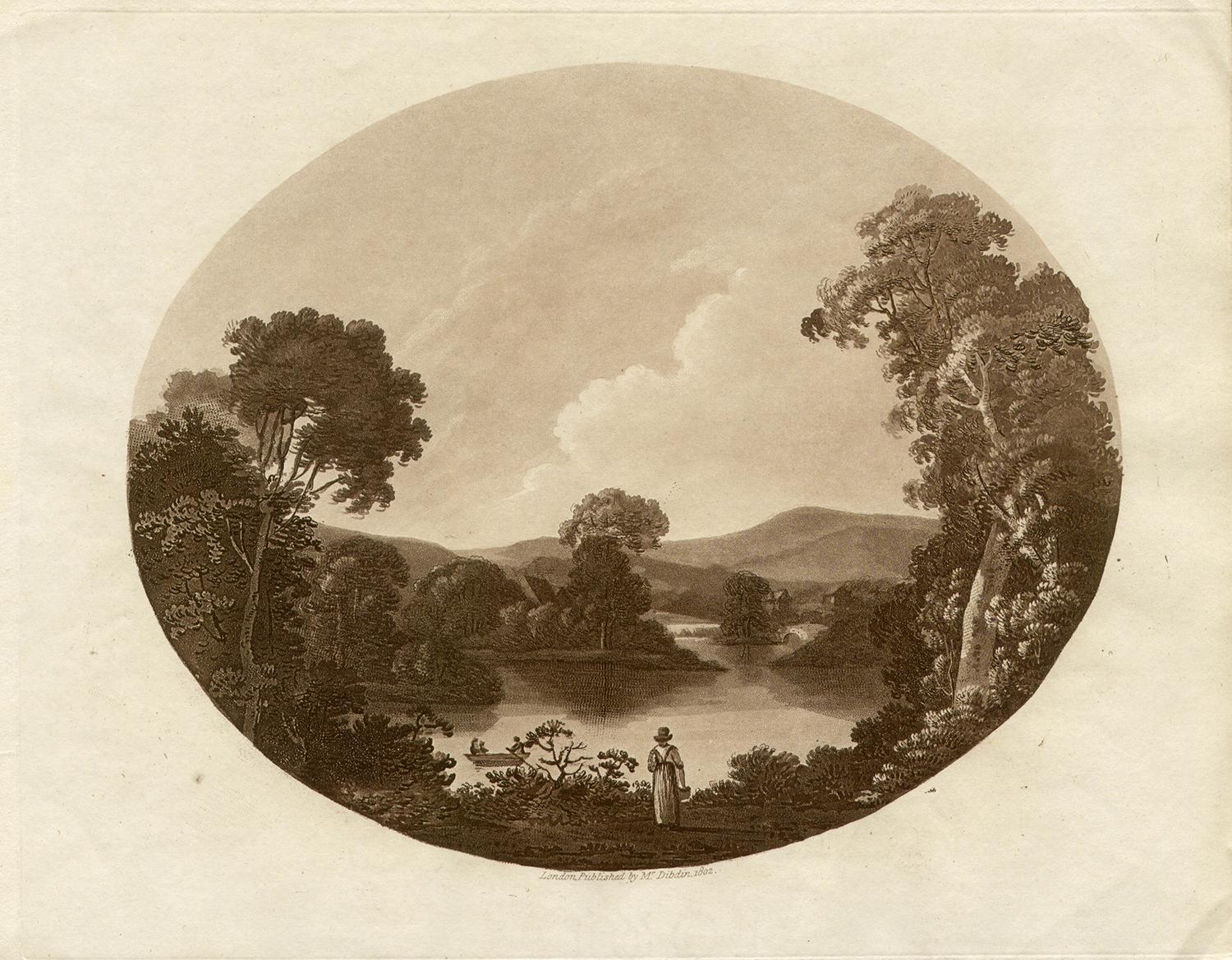 From Dibdin's 'Observations on a tour'. Charles Dibdin the elder was a famed singer, songwriter, and actor who spent a significant amount of time touring the countryside. During this time he produced a series of charming picturesque aquatints