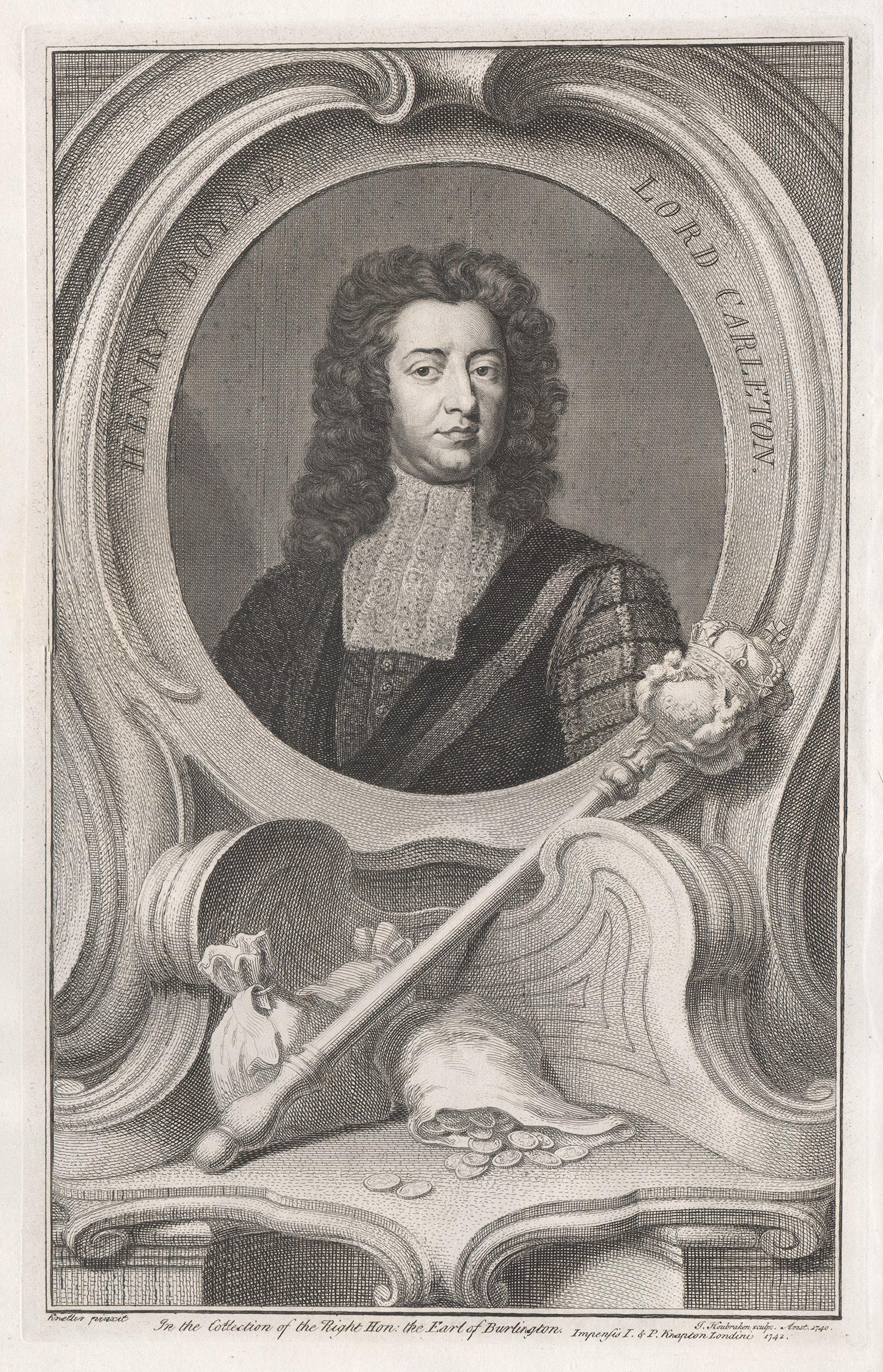 Henry Boyle, Lord Carleton, Porträtstiche, um 1820