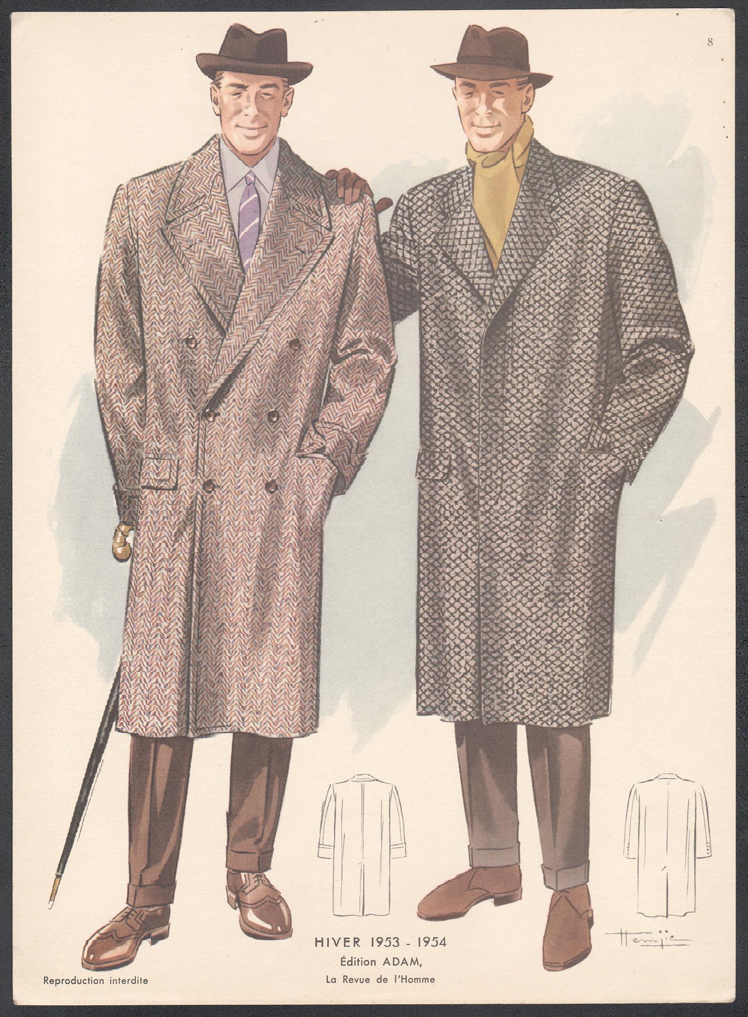 1950 male fashion