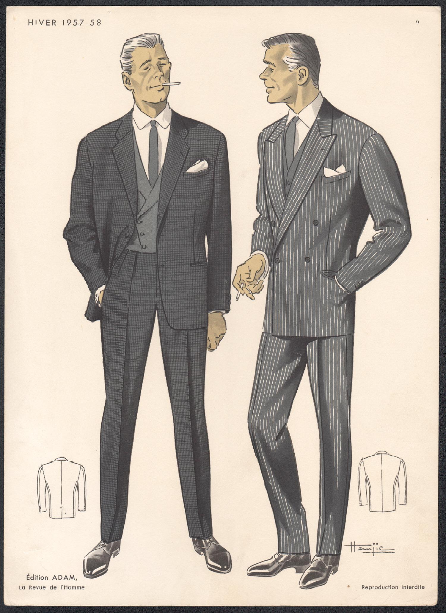1950s french men's fashion