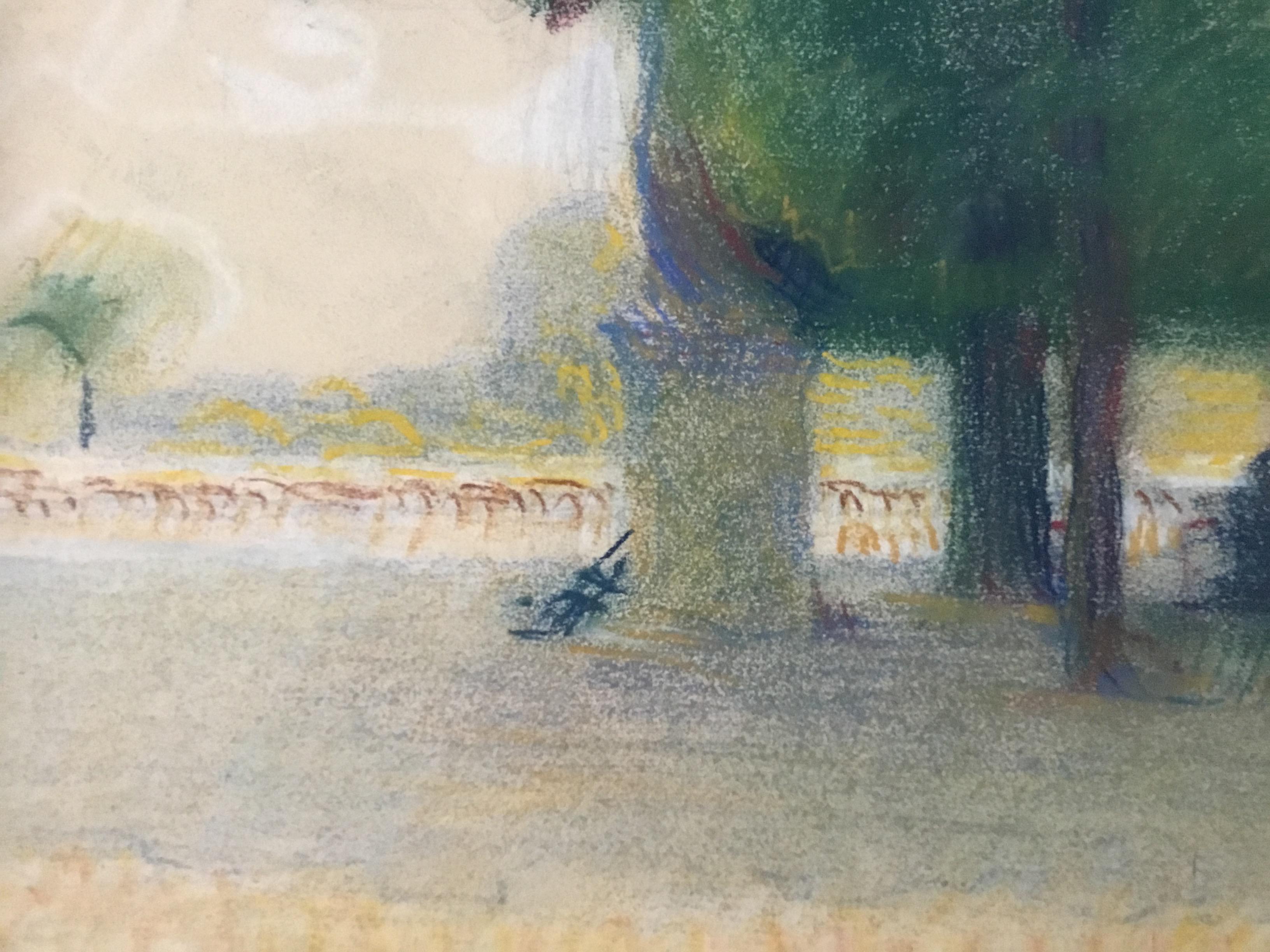 Jean-Franck Baudoin (1870 - 1961) est l'un des derniers grands peintres post-impressionnistes français. 