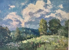 PASSING STORM ..EDGAR VINTERS 1919/2014 POST IMPRESSIONIST